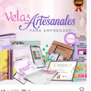 Velas artesanales hechas a mano